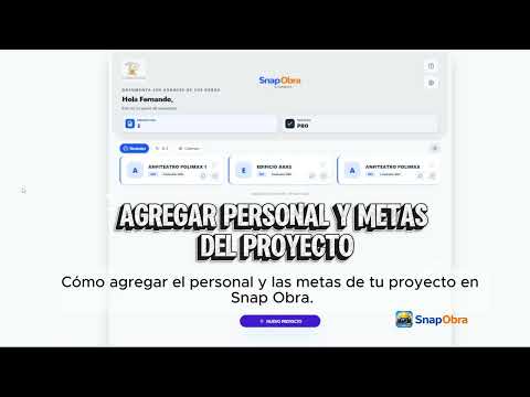 Miniatura TUTORIAL 4 - COMO AGREGAR PERSONAL Y METAS DE BITACORAS