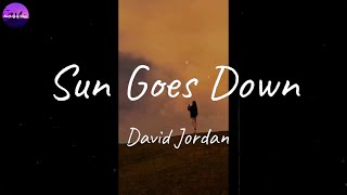 David Jordan - Sun Goes Down (Lyric Video)
