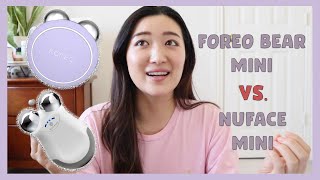 FOREO Bear Mini vs. NuFace Mini Review: How Are They Different?