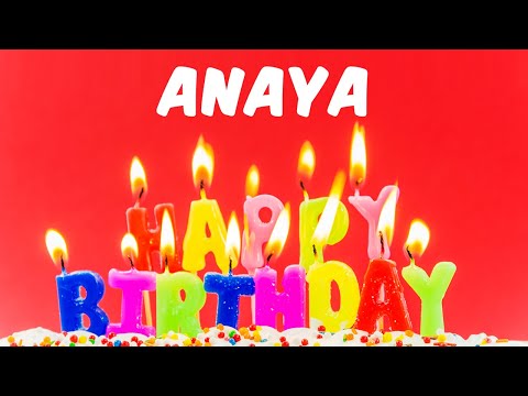 ANAYA Happy Birthday Song – Happy Birthday to You | Sing my Day