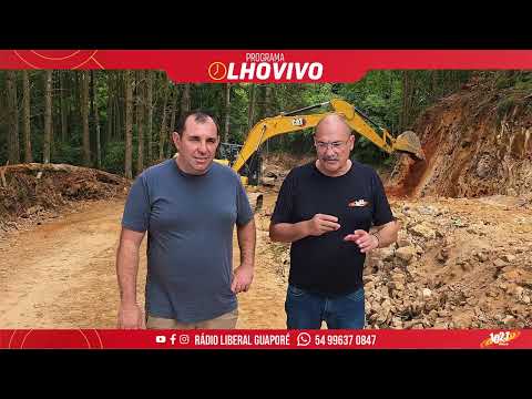 Moisés Cavanus, Prefeito de São Valentim do Sul falando sobre obras e os 34 anos do município.