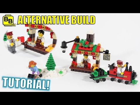 LEGO CHRISTMAS 40262 ALTERNATIVE BUILD CHRISTMAS KIOSK Video