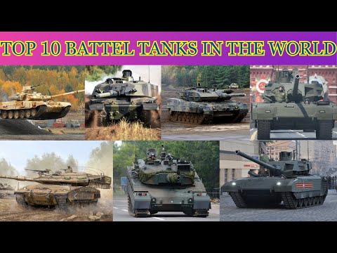 Top 10 Best Powerful Tanks in the World | 2023 | #tank #army