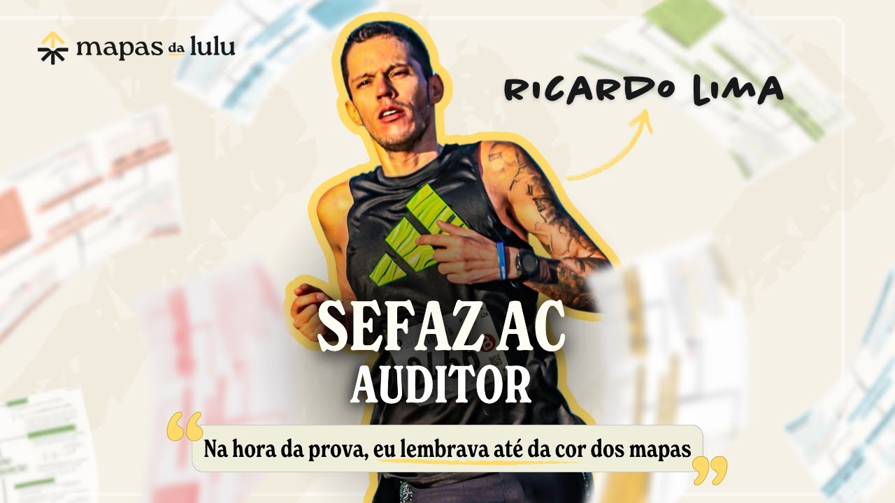 ele acordava 3:50 para conciliar estudos, trabalho e a corrida [Aprovado Sefaz AC]