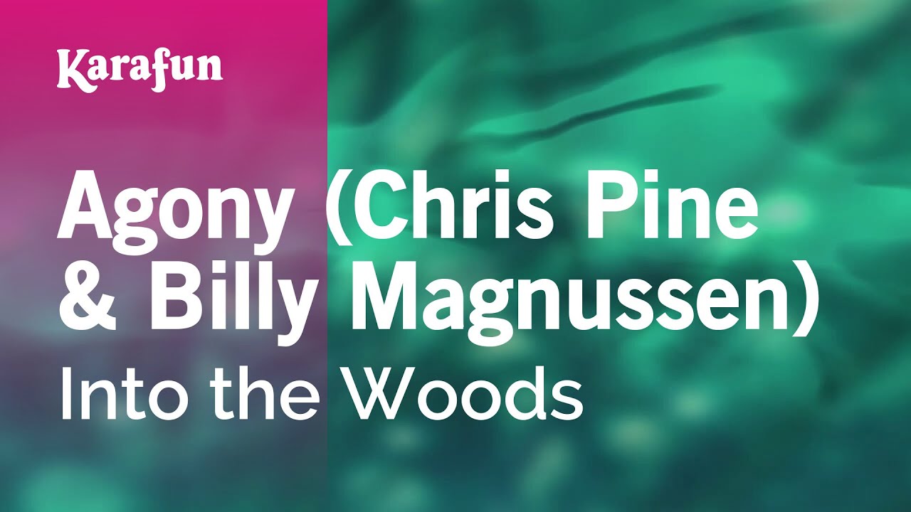 Agony (Chris Pine & Billy Magnussen) - Into the Woods | Karaoke Version | KaraFun