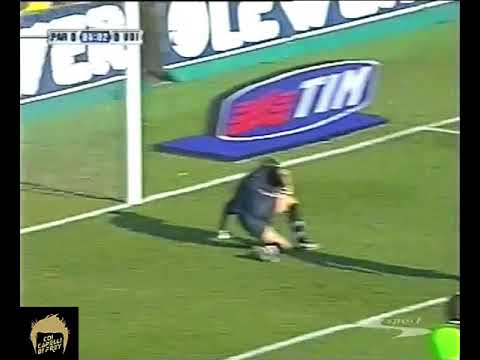 Parma  vs Udinese 2/2/ 2003 Sébastien Frey In action