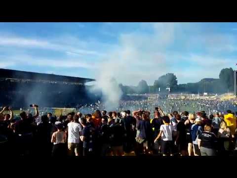 Carl Zeiss Jena - Viktoria Köln, Relegation 2016/2017, Abpfiff, Aufstieg