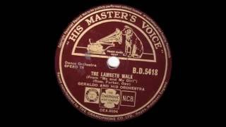 The Lambeth Walk - Geraldo & his Orchestra - 1938