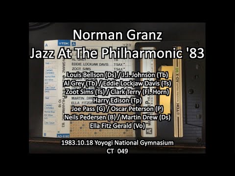 ノーマングランツ JATP Norman Granz  Jazz At The Philharmonic ’83