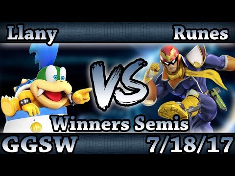 GGSW 31 - Llany (Larry) Vs. Runes (C.Falcon) Smash Wii U Winners Semis - Smash 4