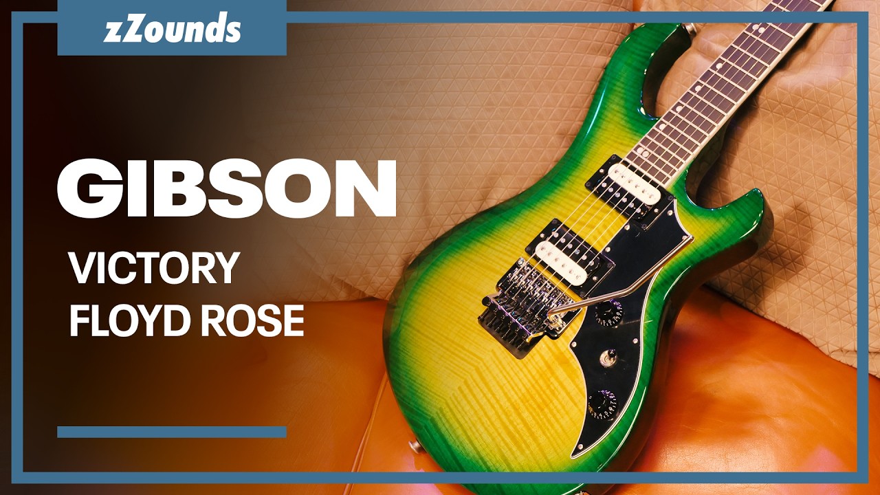 The Gibson Victory Floyd Rose Electric Guitar - YouTube