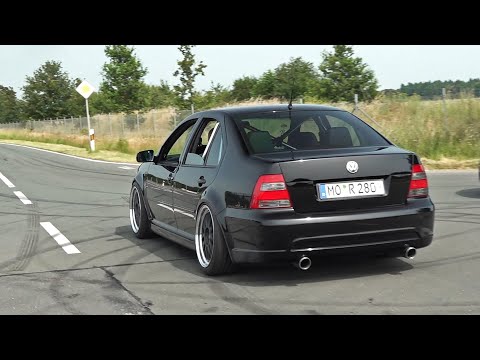 Volkswagen Bora R28 with Rotrex Compressor + VW Golf 3 VR6 Garret Turbo!