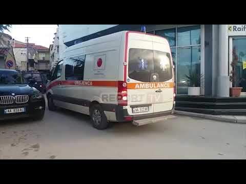 Report TV -Korçë- Bie nga kafeneja në katin e gjashtë të pallatit, vajza në gjendje të rëndë