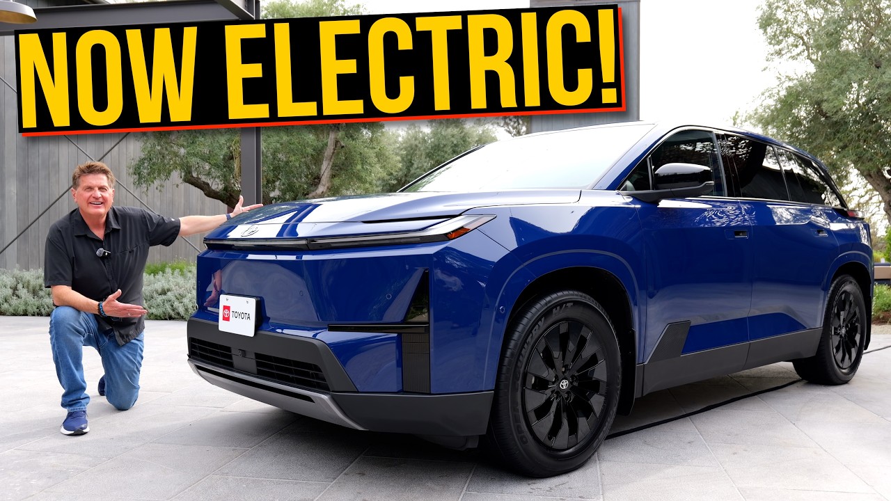 WORLD DEBUT: Watch Out Tesla — The 2027 Toyota Highlander Is Going All-Electric With a Catch!