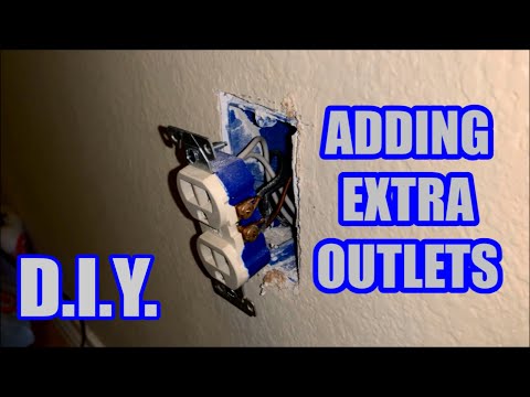 Adding Extra Outlets In The House / Garage