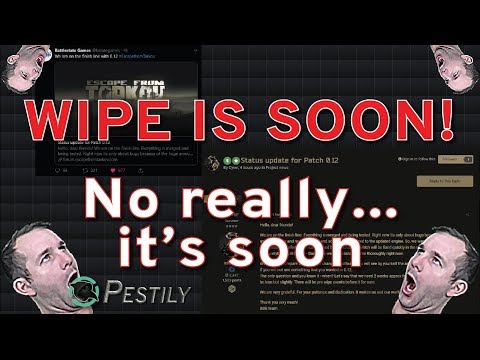 The Wipe Is Soon! No Really It's Soon! - Escape from Tarkov