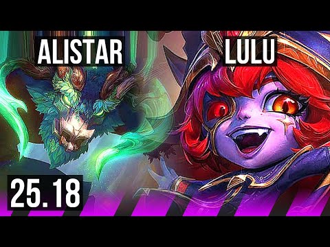 ALISTAR & Kai'Sa vs LULU & Zeri (SUP) | KR Master | 25.18