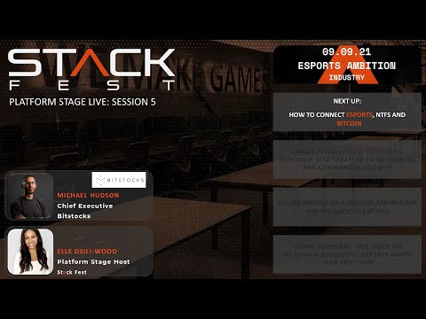 How to connect esports, NFTs and Bitcoin - Michael Hudson, CEO at Bitstocks