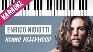 Enrico Nigiotti | Nonno Hollywood | SANREMO 2019 // Piano Karaoke con Testo