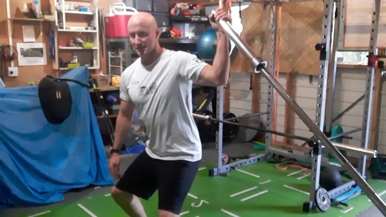 Gym Exercise - Land mine paddlers exit