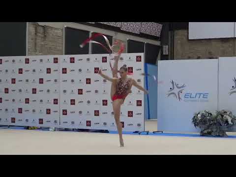 Amanda Sniedze ribbon Rīgas pils  čempionāts mākslas vingrošanā 2022 final