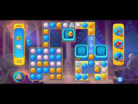 Fishdom level 9582 no boosters フィッシュダム ノーマル