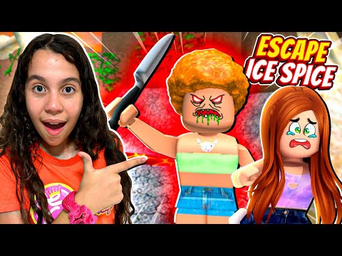 Sarah tried to escape from the strange girl!!! - Roblox