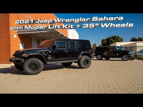 Mopar 2 Inch Lift Kit Install for 2021 Jeep Wrangler Sahara