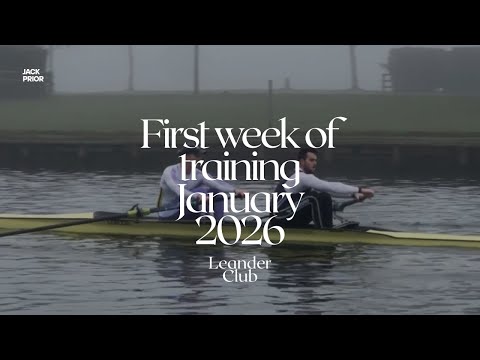 1st week of 2026 training at Leander Club