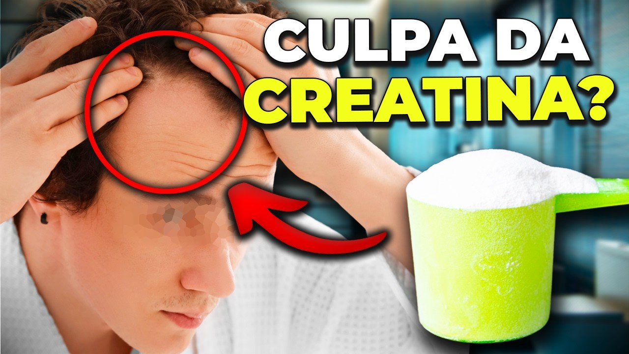CREATINA e QUEDA DE CABELO: O que NUNCA TE CONTARAM