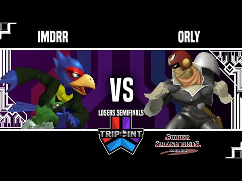 Tripoint Smash 216 - Losers Semifinals - IMDRR(Falco) Vs. ORLY(Captain Falcon)