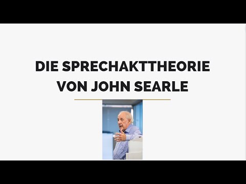 Sprechakttheorie (Searle) und Sprechaktanalyse für das Deutsch- und Ethikabitur