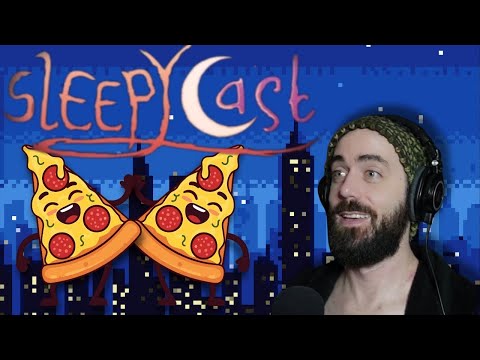 Reacting to SleepyCast  -Zach Outcrazies a Pizza Guy & Gypsy People Story