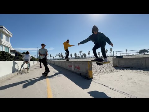 Chill Morning Beach Ride with The Float Life --- Onewheel XR in San Diego