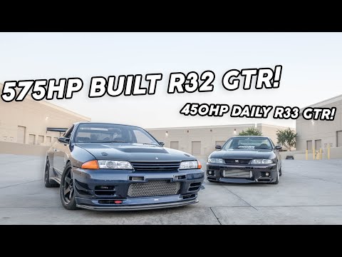 The ULTIMATE GTR Shoot! | 575hp R32 GTR & Daily 450hp R33 GTR