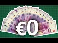 Zero Euro Banknotes Germany Italy Beyond