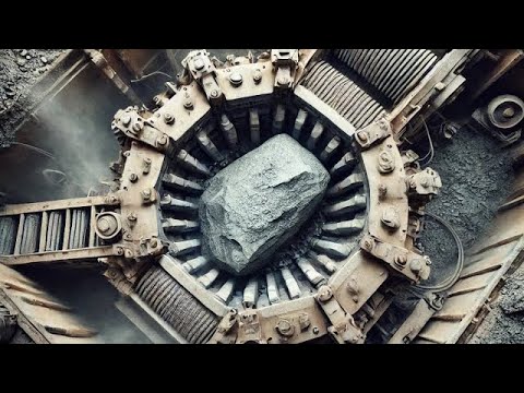 How STONE CRUSHER Works? 🔥 Sand Crushing ASMR - How to CRUSH ROCKS? Heavy Machinery ASMR.