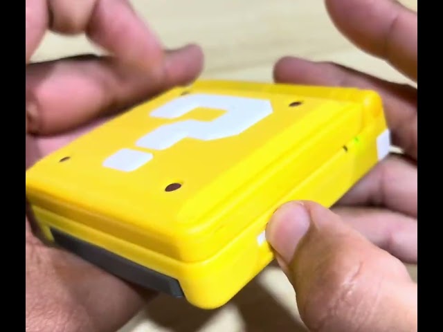جهاز جيم بوي ادفانس بنسخة صندوق ماريو المميز  / Gameboy Advance SP
