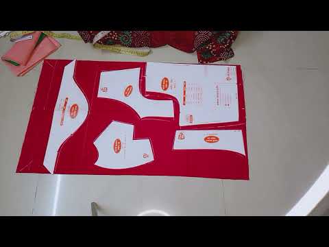 Simple Blouse Paper Cutting Set