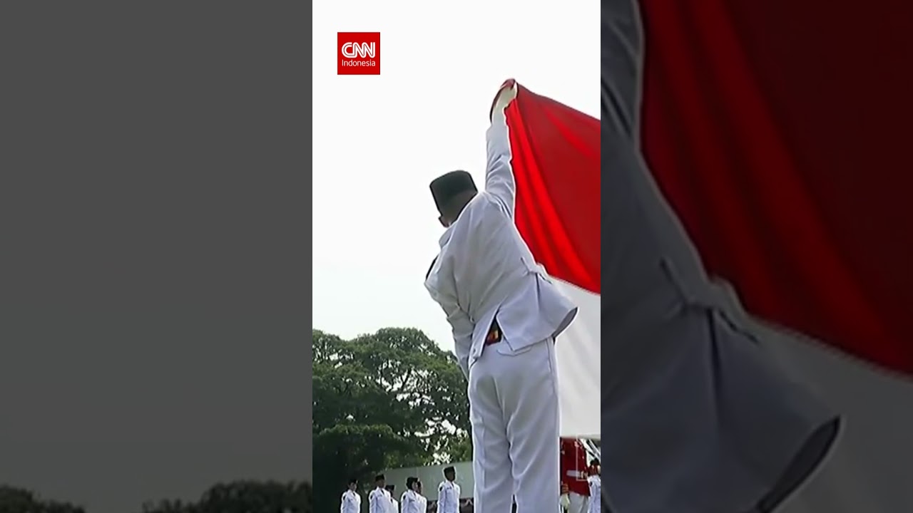 Detik-detik Upacara Pengibaran Bendera HUT Ke-78 RI