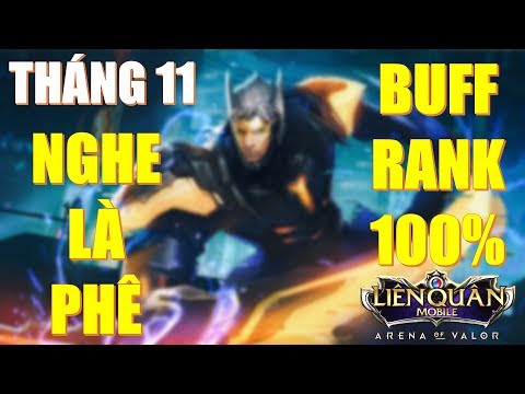 Đảm bảo buff rank thành công khi nghe nhạc này chơi liên quân tháng 11 Mobile MOBA Việt