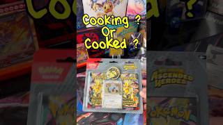 Ascended Blister!! ~ Results?! #pokemon #pokemoncards #pokemontcg #cooking #pokemoncommunity #short