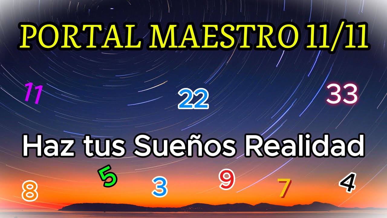 PORTAL 11/11🙏DECRETA y Haz tus SUEÑOS Realidad☘️❤️💸
