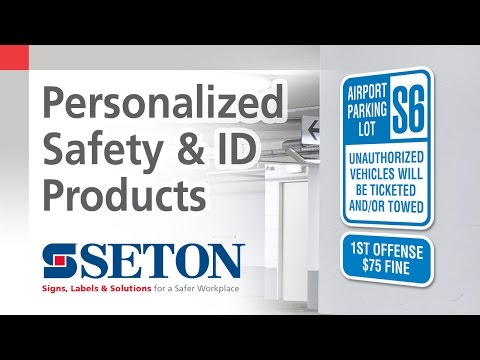 Custom Engraved Phenolic Plastic Nameplates | Seton