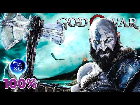 GOD OF WAR - 100% Platinum Walkthrough No Commentary (PS5 PRO)