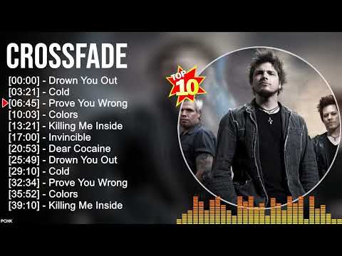 C r o s s f a d e Greatest Hits ~ Top 10 Alternative Rock songs Of All Time