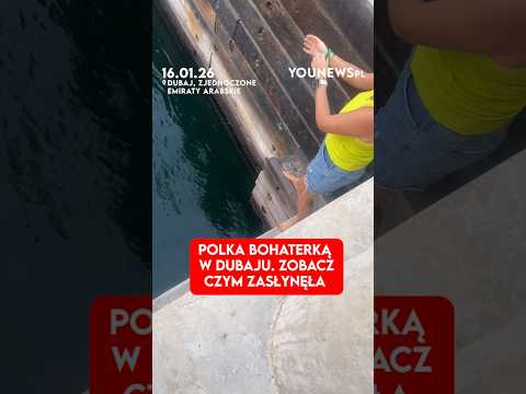 Polka bohaterką w Dubaju. Zobacz czym zasłynęła (16.01)