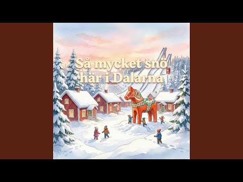 Så mycket snö här i Dalarna