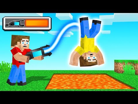 Physics Gun Chaos in Minecraft!
