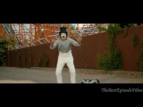 War on everyone (2016) HD (1/4) - Terry and Bob knock down the mime.